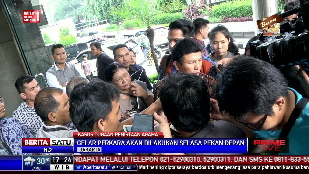 Gelar Perkara Kasus Ahok Digelar Selasa Depan