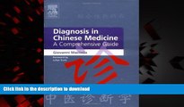 Best book  Diagnosis in Chinese Medicine: A Comprehensive Guide, 1e online for ipad