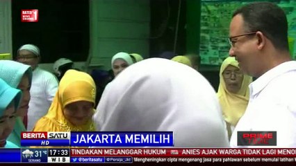 Anies Baswedan Dialog dengan Anggota Majelis Taklim