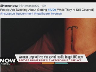 Women urge others via social media to get an IUD after Trump won presidency