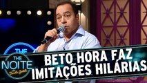 Beto Hora faz imitações hilárias e deixa todo mundo morrendo de rir