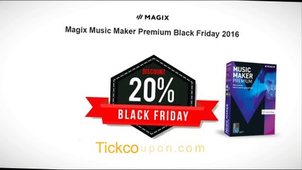 20% Magix Music Maker Premium Black Friday 2016