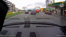 street race's on a public traffic