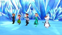 Frozen Finger Family Song For Babies | Frozen Cartoon Finger Family Nursery Rhymes For Children