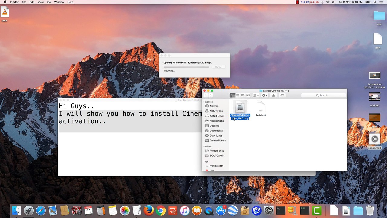 How To Install Cinema 4D R18