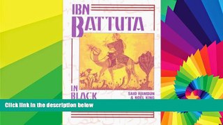 Must Have  Ibn Battuta in Black Africa (World History)  READ Ebook Online Audiobook
