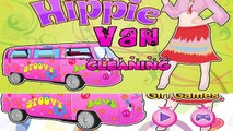 Princess Hippie Van Wash | princess car wash games | Disney Princess Frozen Elsa Games