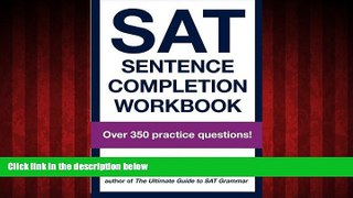 FREE PDF  SAT Sentence Completion Workbook  BOOK ONLINE