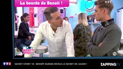Secret Story 10 : Benoît Dubois dévoile le secret de Julien devant tout le monde (Vidéo)