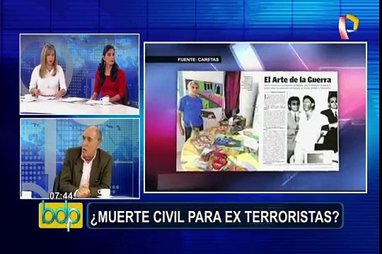 Tapia sobre sentenciados por terrorismo: sería grave error facilitar su integración a partidos políticos