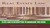 [EBOOK] DOWNLOAD Real Estate Law, 7th Edition (Real Estate Law (Karp, James)) PDF