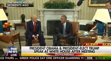 VIDEO - President Elect Donald Trump Meets President Obama in the White House - 11/10/16