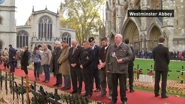 Armistice Day two minute silence observed