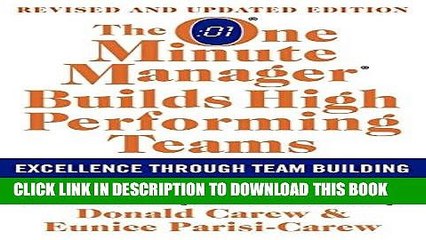 [EBOOK] DOWNLOAD The One Minute Manager Builds High Performing Teams: New and Revised Edition PDF