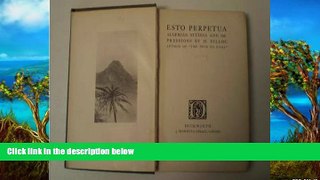 Deals in Books  Esto perpetua;: Algerian studies and impressions  READ PDF Online Ebooks