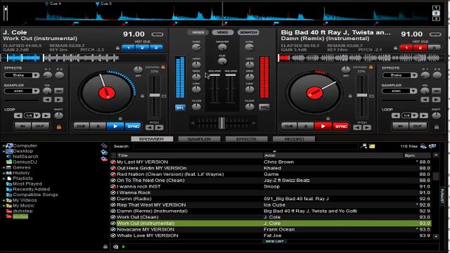 Virtual DJ - 11 Min Mix (HipHop/Rap) - Sept. 26, new - 30+ songs in 11 minutes!