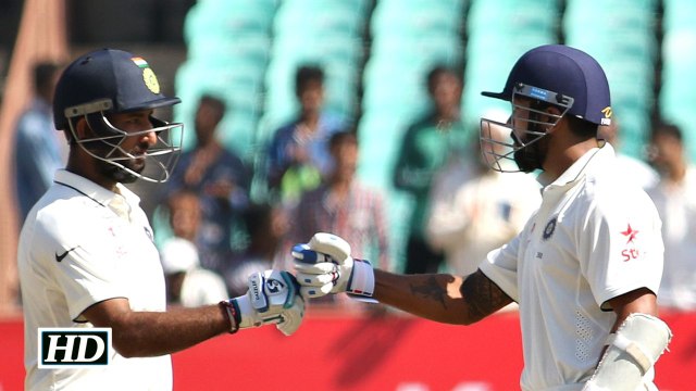 IND vs ENG: Vijay, Pujara take India to 319/4 at stumps
