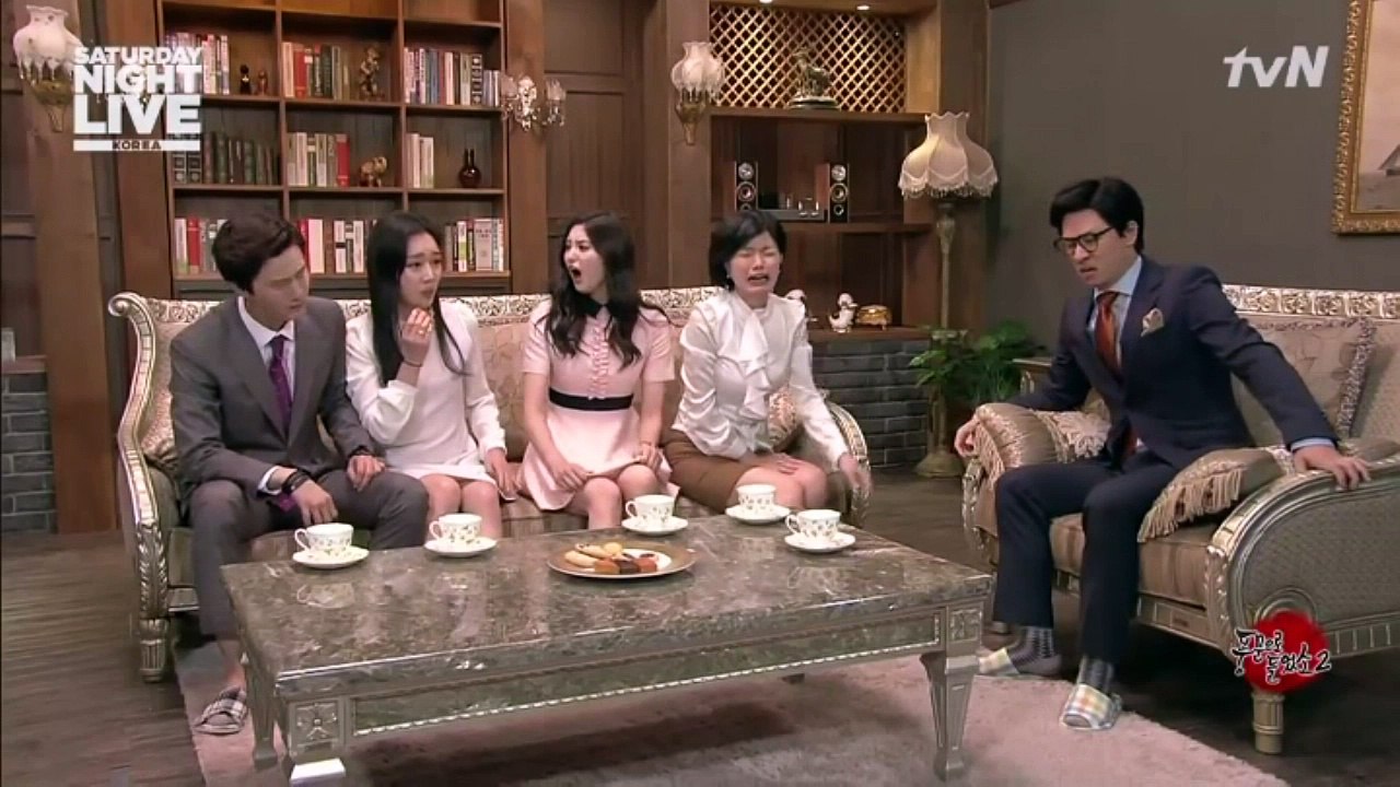 [150509] 日本語字幕 EXIDジョンファのお金持ちのお嬢さんコント