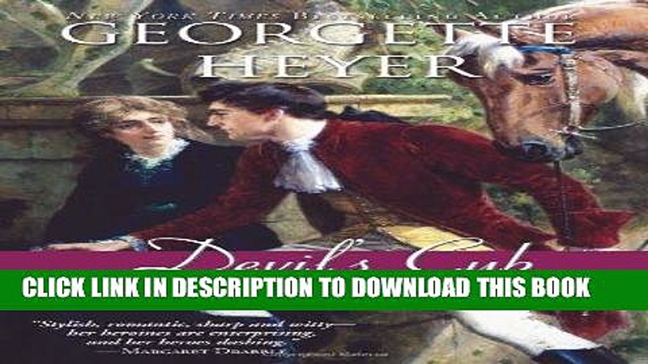 [PDF] Devil s Cub (Historical Romances) Full Online