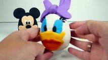 Huevos Sorpresa de Mickey Mouse en Español de Plastilina Play Doh