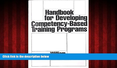 Free [PDF] Downlaod  Handbook for Developing Competency-Based Training Programs  BOOK ONLINE