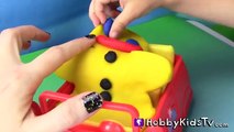 Peppa Pig Car, PLAY-DOH Shape Smash! HobbyBaby SMASHES Gingerbread Man! HobbyKidsTV