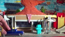 Fancy New Road Radiator Springs Classic Disney Pixar Cars Doc Hudson Mater and Ramone