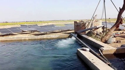 Solar Tube Well Installed in Khairpur Tamewali