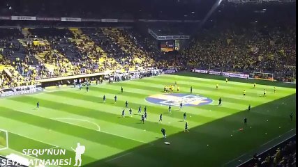Borussia Dortmund vs Hertha Berlin on May 9, 2015 - Both teams are warming up