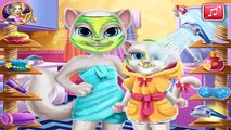 Talking Angela Kitty Mommy Real Makeover Cartoon Games for Kids