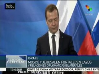 下载视频: Rusia e Israel fortalecen lazos bilaterales