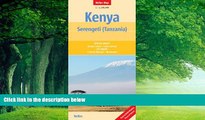 Big Deals  Kenya and the Serengeti Nelles Map (English, French and German Edition)  Best Seller