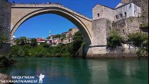 Mostar Gezilecek Yerler - Mostar Köprüsü ve Neretva Nehri - 1
