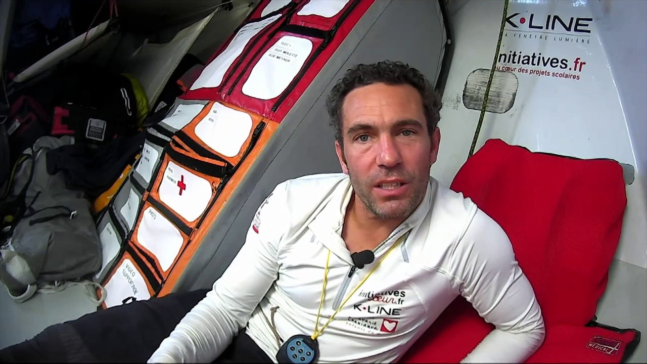 Une chambre bien rangée pour Tanguy de Lamotte / Vendée Globe