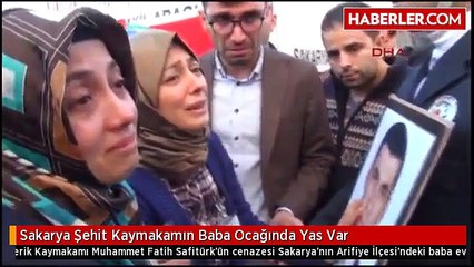 Sakarya Şehit Kaymakamın Baba Ocağında Yas Var