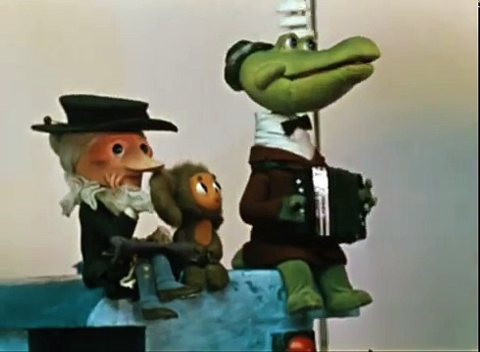 Песни из мультфильмов - Голубой вагон (Медленно минуты уплывают вдаль)