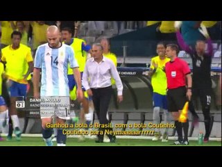 Locutor de rádio Argentina a bater mal no super clássico