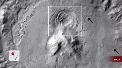 Mystery Mars Funnel May Hold Key To Life On Red Planet