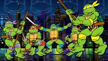 Ninja Turtles Finger Family / Nursery Rhymes