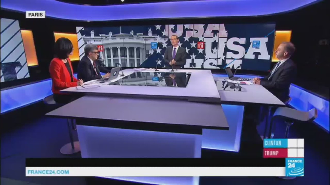 Race for the White House, Trump supporters celebrate as nominee takes key states.