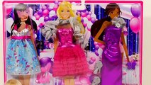 Play Doh FROZEN New Barbie Elsa Princess Anna Dolls Disney Fashion Show   Dance Party with PLAY-DOH