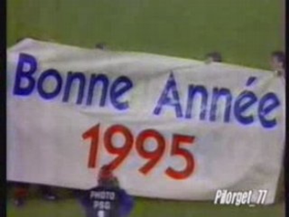 BONNE ANNEE 1995 - PSG