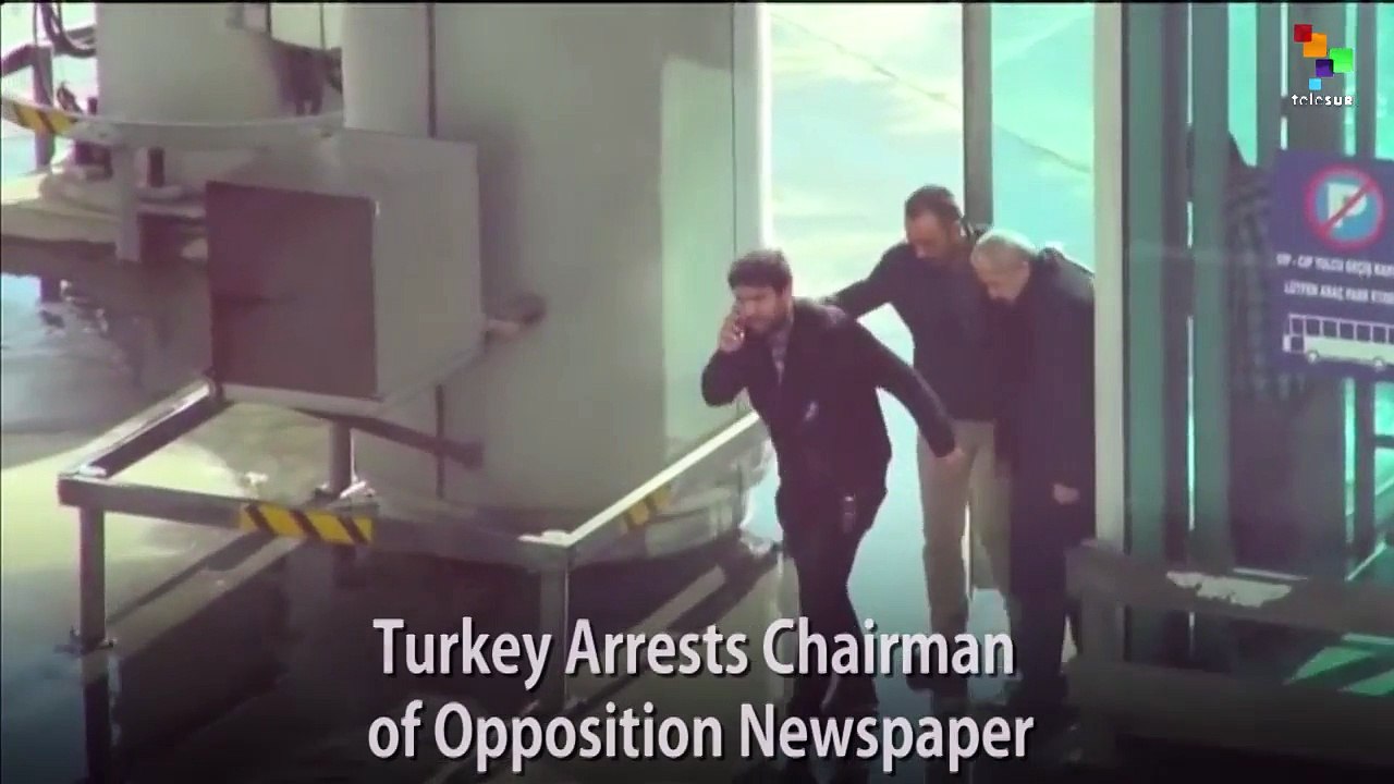 Turkey Arrests Chairman of Opposition Newspaper