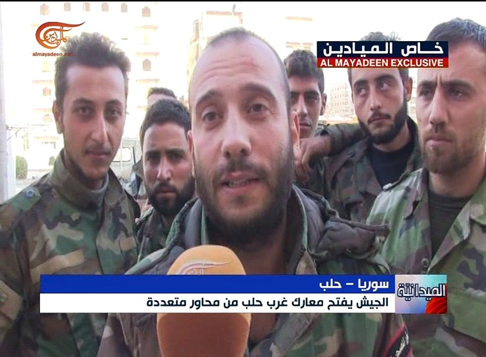 معارك عنيفة على الجبهة الغربية لحلب