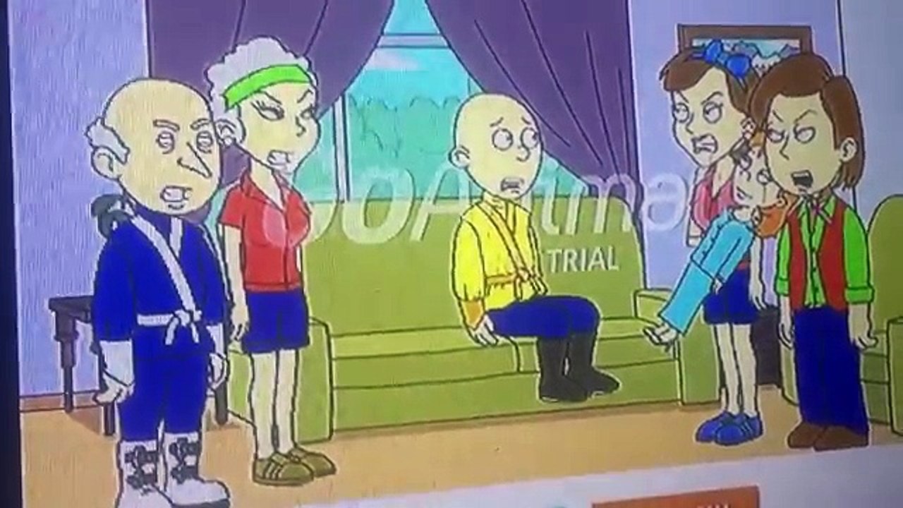 Caillou Gets Grounded for Nothing
