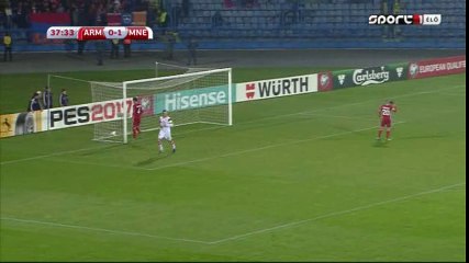 Скачать видео: Stevan Jovetic Goal HD - Armenia 0-2 Montenegro - 11-1-2016