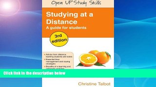 READ book  Studying at a Distance: A guide for students (Open Up Study Skills)  FREE BOOOK ONLINE