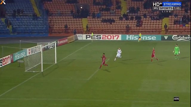Stevan Jovetic Goal HD - Armenia 0-2 Montenegro 11.11.2016