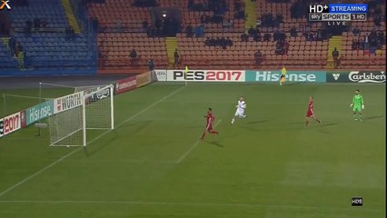 Скачать видео: Stevan Jovetic  Goal HD - Armenia 0-2 Montenegro 11.11.2016