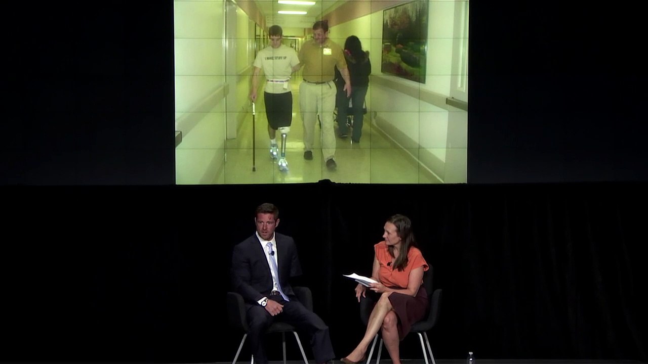 Noah Galloway describes how everyday life changes after being injured in combat